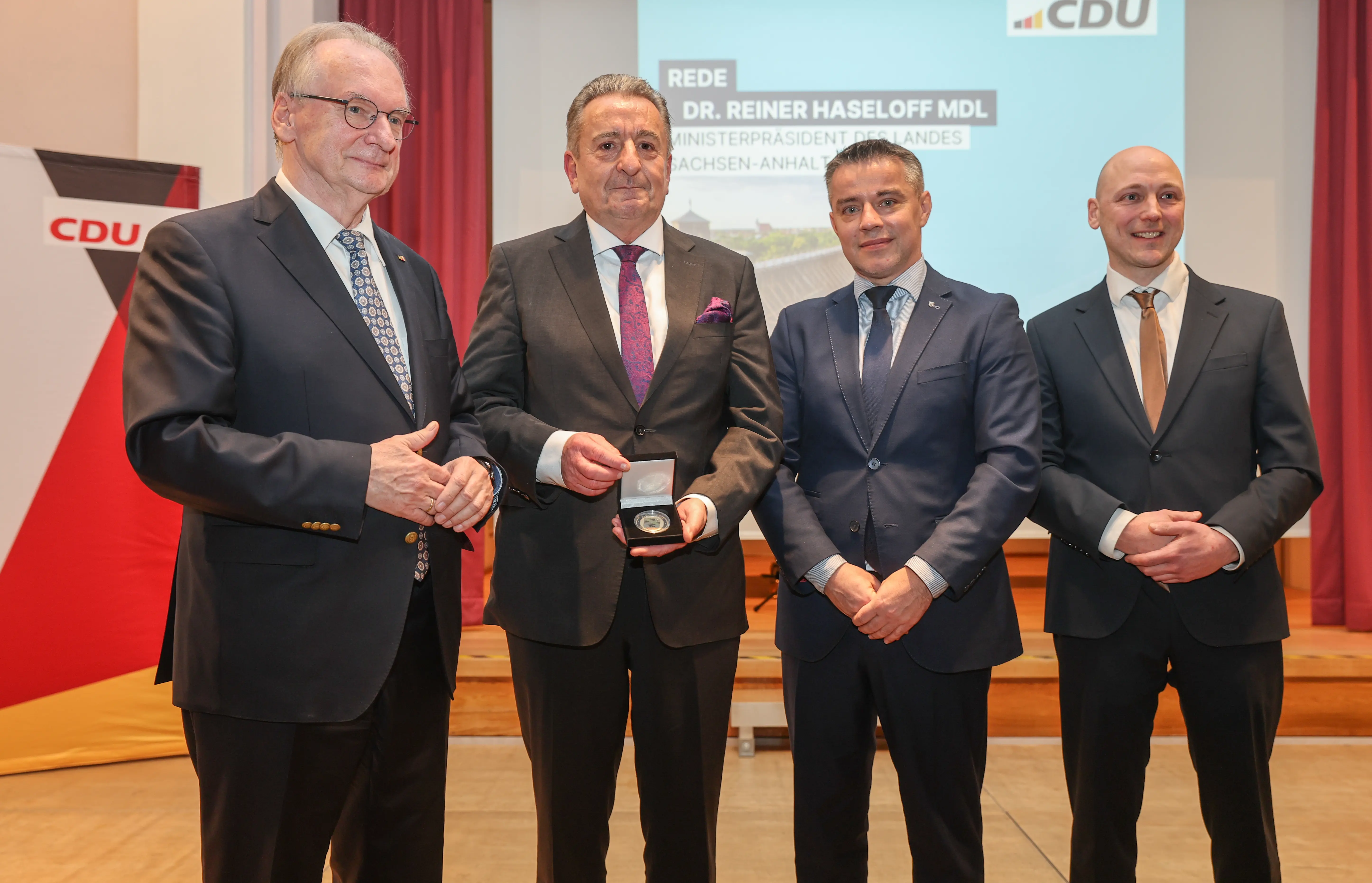 Besondere Ehrung für Gunnar Schellenberger